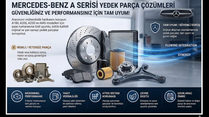 Mercedes A Seri Yedek Parçaları